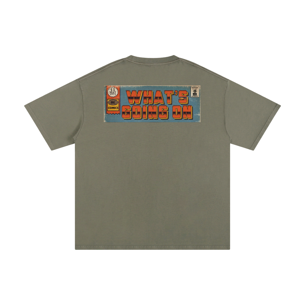 What's Going On - Unisex Pure Cotton T-Shirt