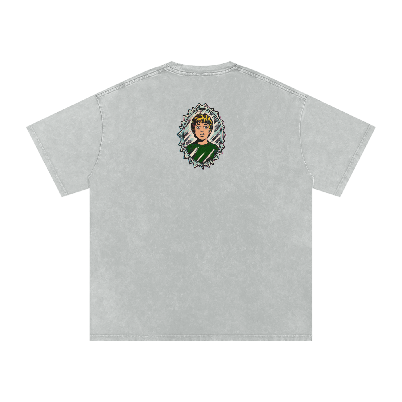 Tommy - Snow Washed Oversized Cotton T-Shirt