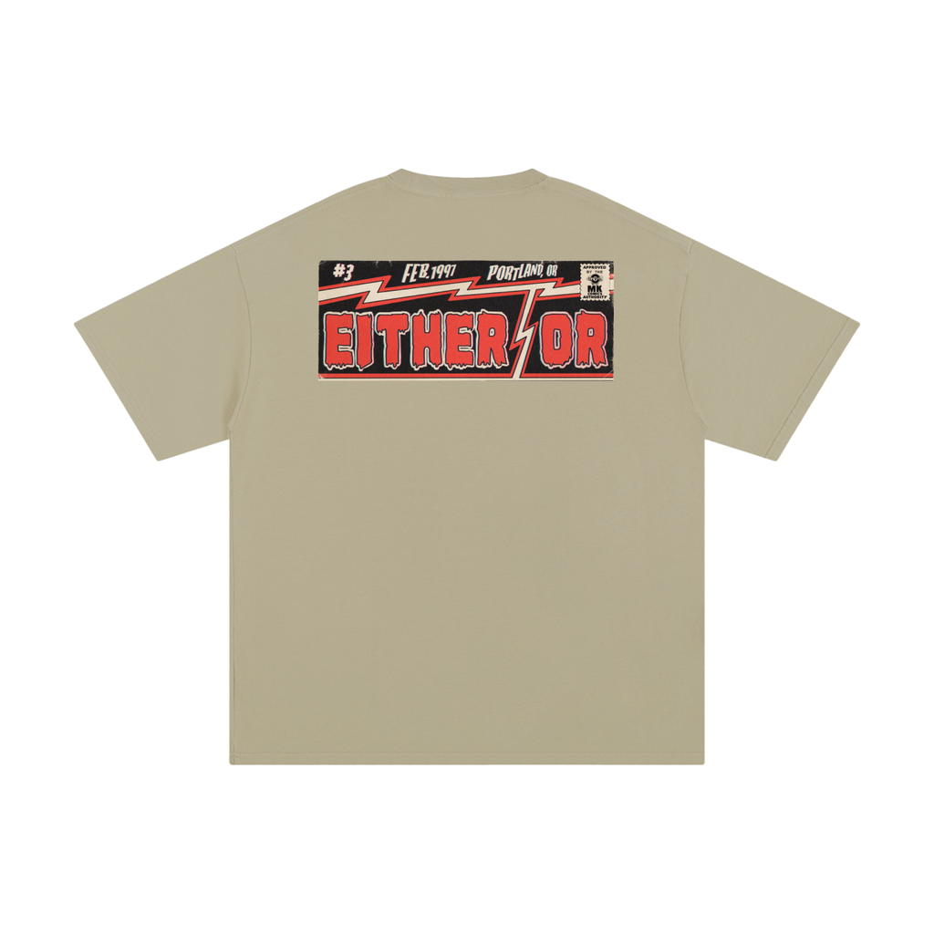 Either/Or - Unisex Pure Cotton T-Shirt