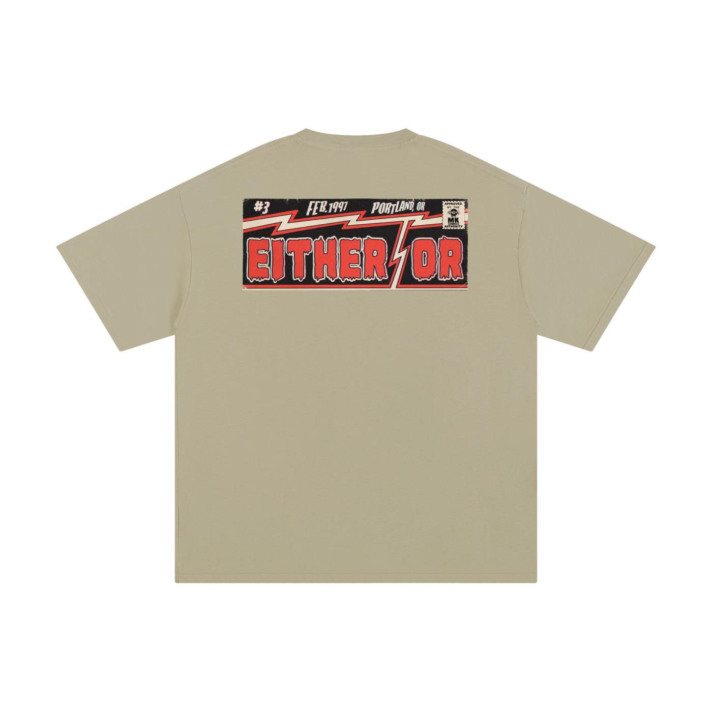 Either/Or - Unisex Pure Cotton T-Shirt