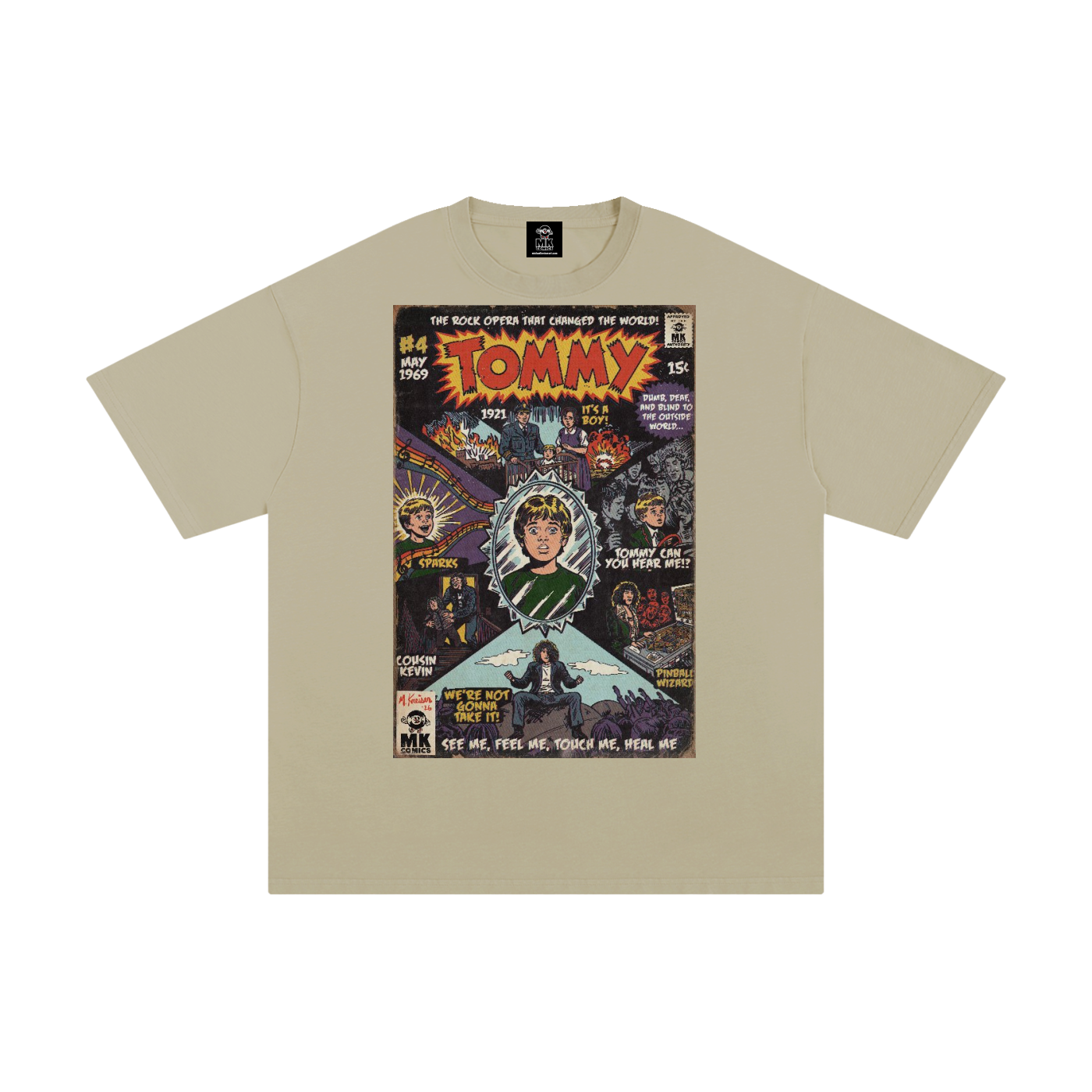 Tommy - Unisex Pure Cotton T-Shirt