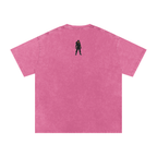 Rhythm Nation - Snow Washed Oversized Cotton T-Shirt