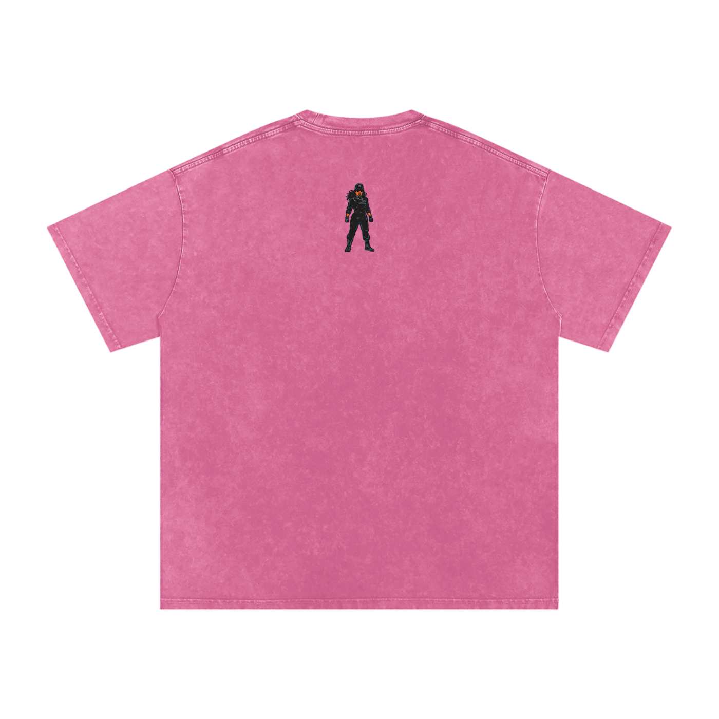 Rhythm Nation - Snow Washed Oversized Cotton T-Shirt