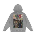 Ram - Snow Washed Loose Cotton Hoodie
