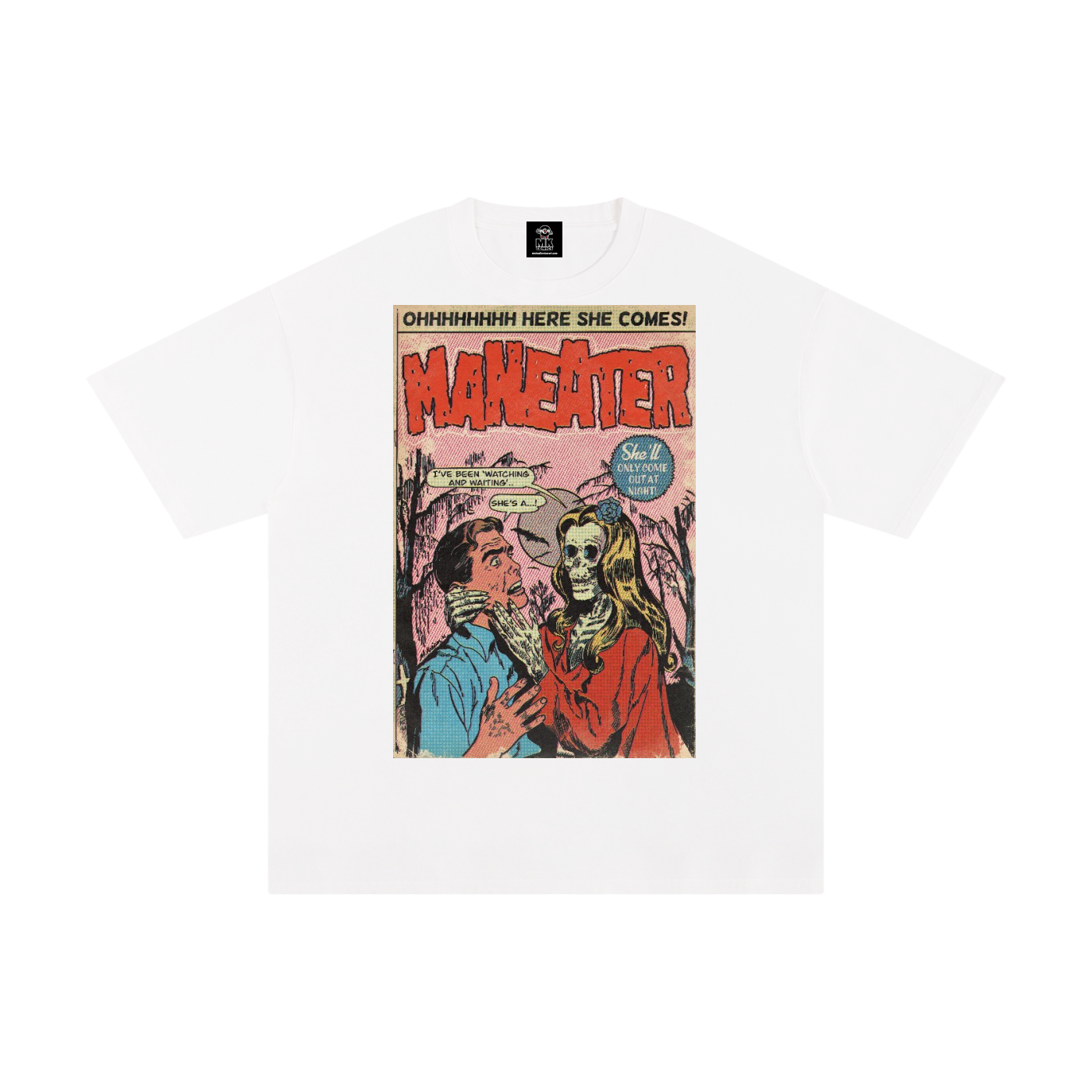 Maneater - MK Classics - Unisex Pure Cotton T-Shirt