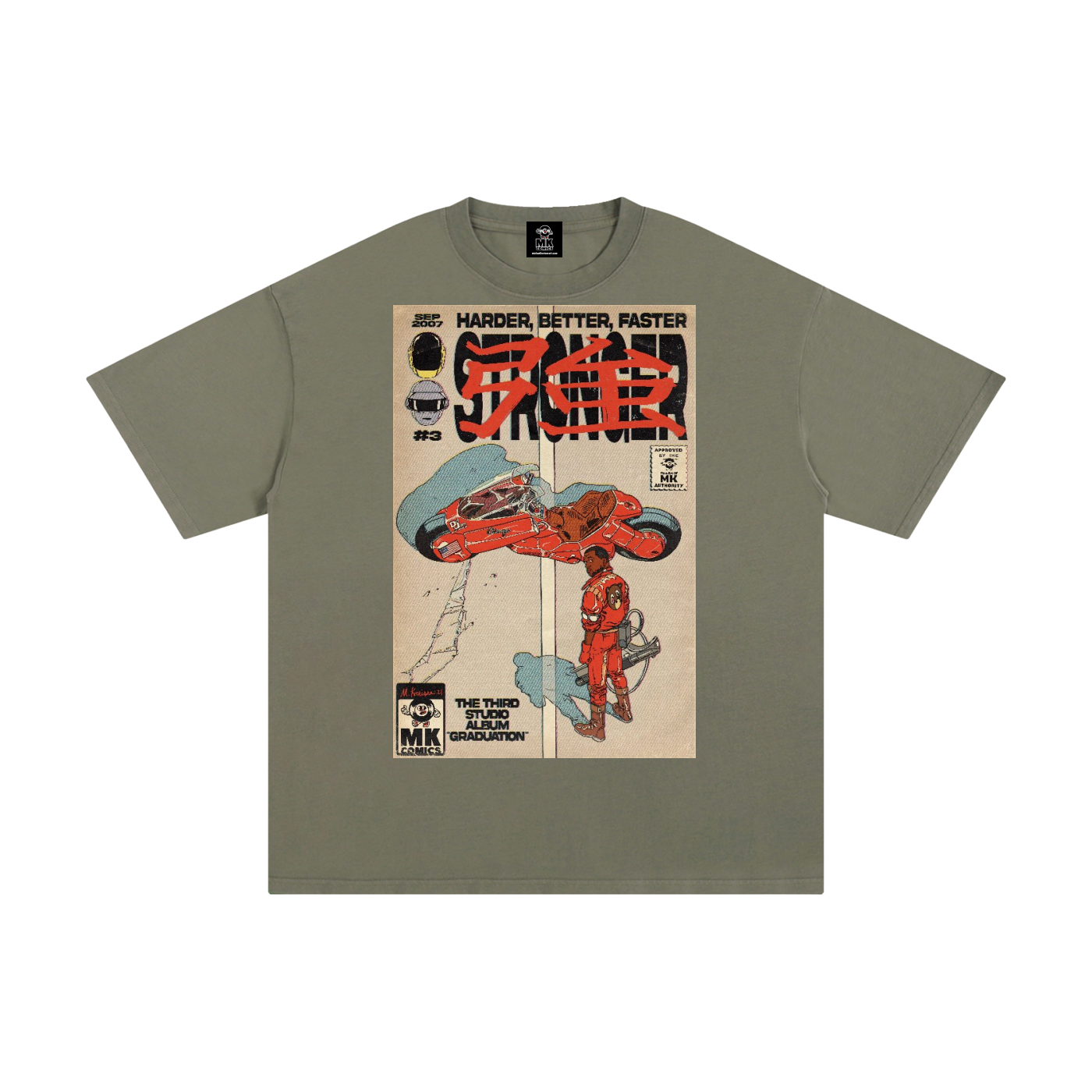 Stronger - MK Classics - Unisex Pure Cotton T-Shirt