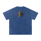 Ram - Snow Washed Oversized Cotton T-Shirt
