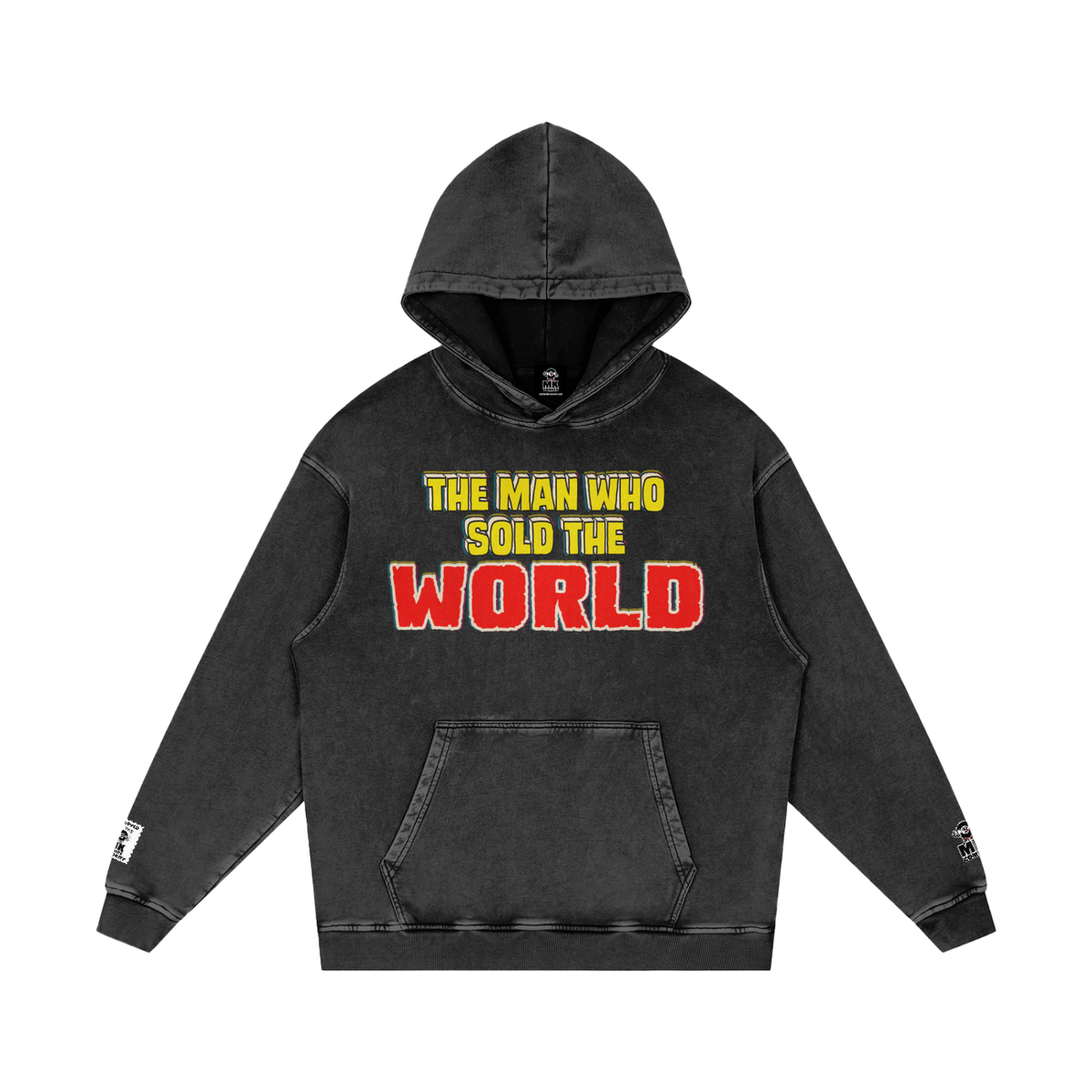 The Man who Sold the World - Snow Washed Loose Cotton Hoodie