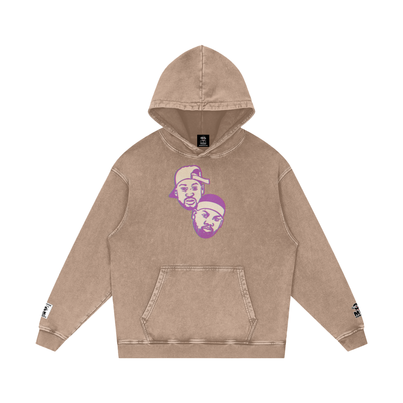 Only Built 4 Cuban Linx - Snow Washed Loose Cotton Hoodie