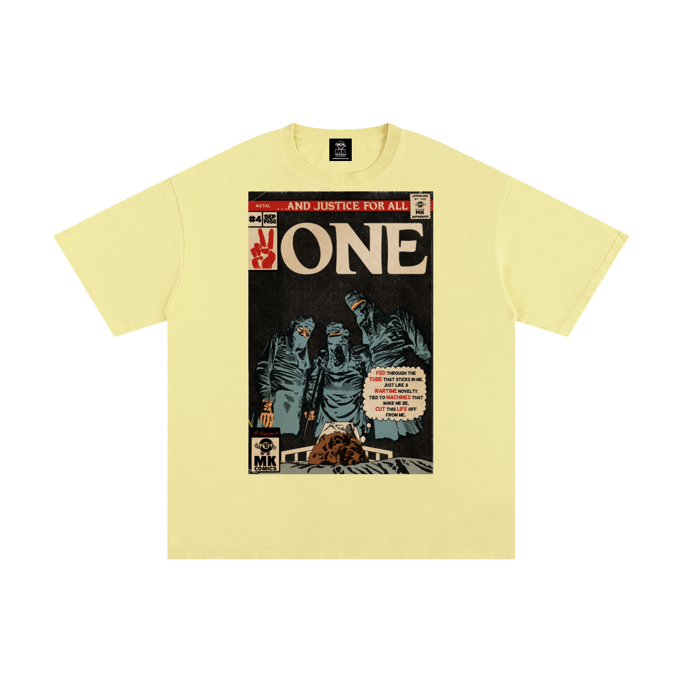 One - MK Classics - Unisex Pure Cotton T-Shirt