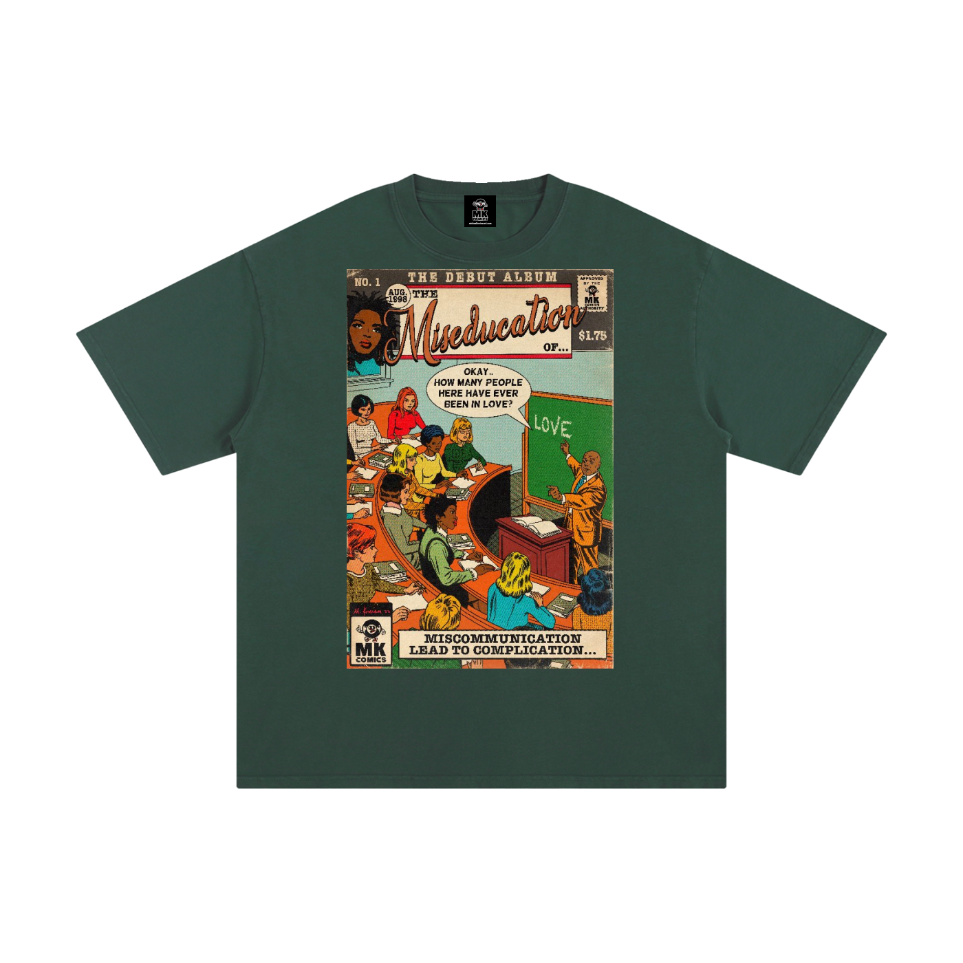 The Miseducation of... - MK Classics - Unisex Pure Cotton T-Shirt