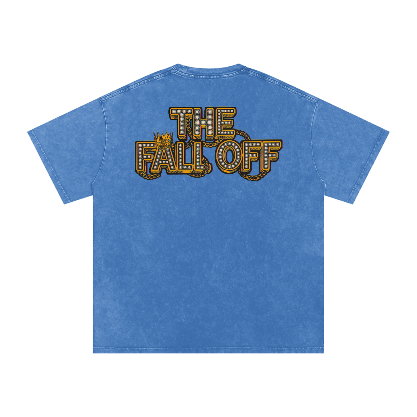 The Fall Off - Snow Washed Oversized Cotton T-Shirt