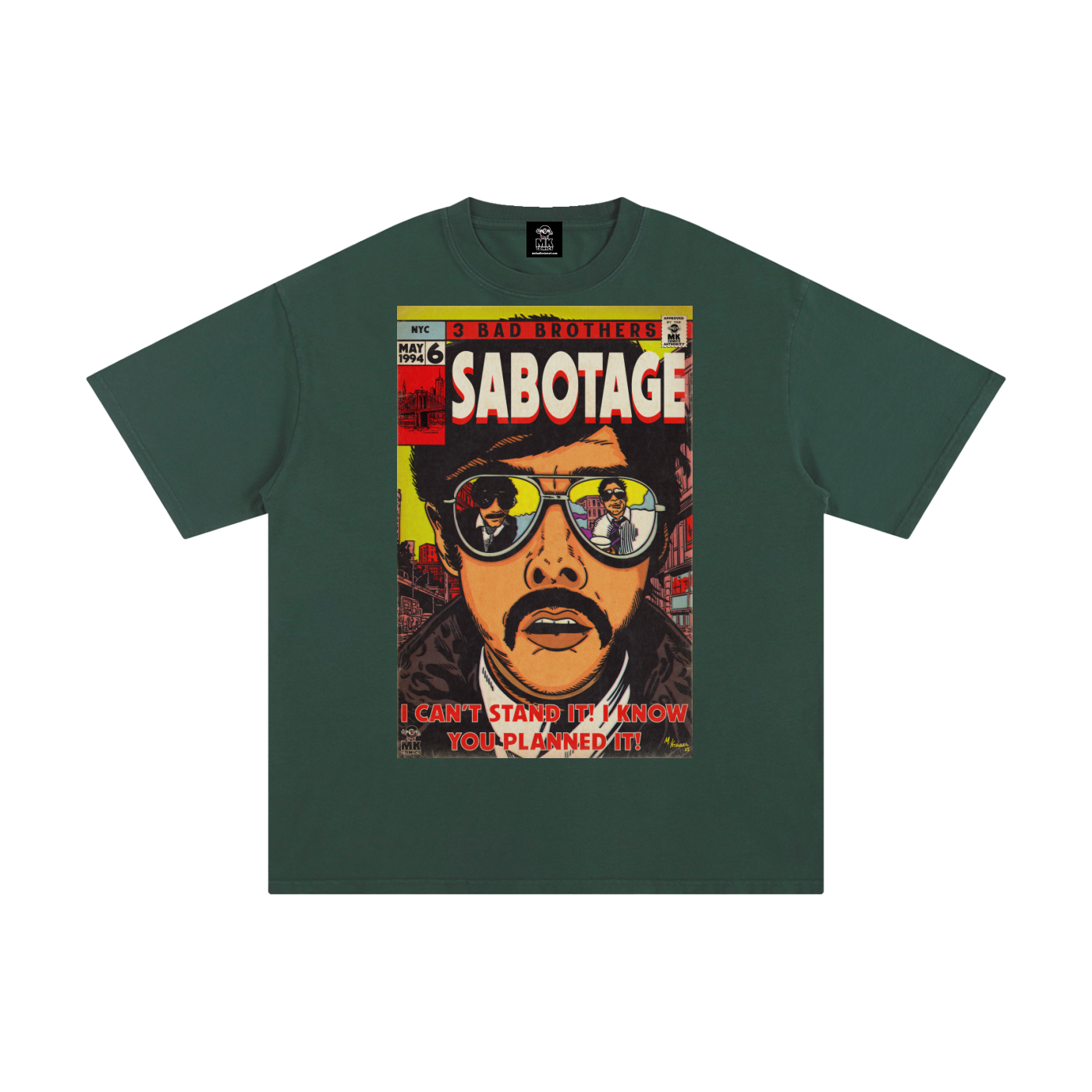 Sabotage - MK Classics - Unisex Pure Cotton T-Shirt