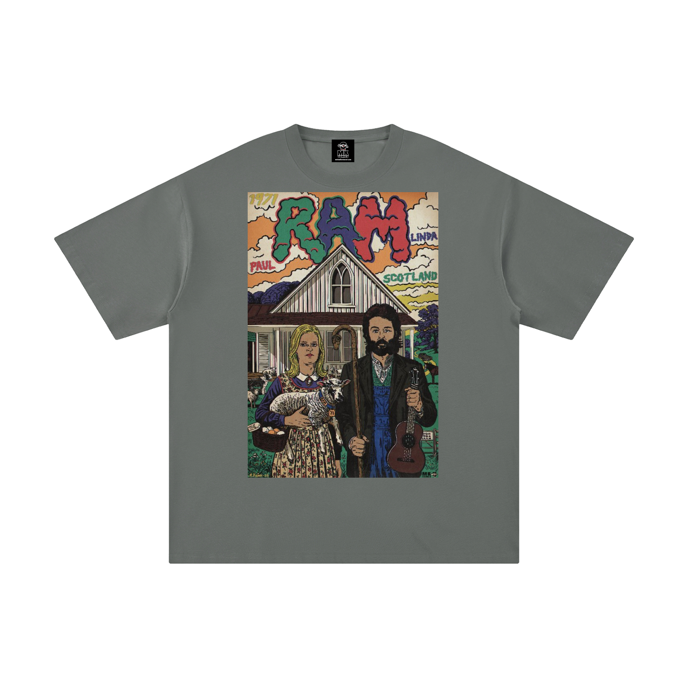 Ram - Unisex Pure Cotton T-Shirt