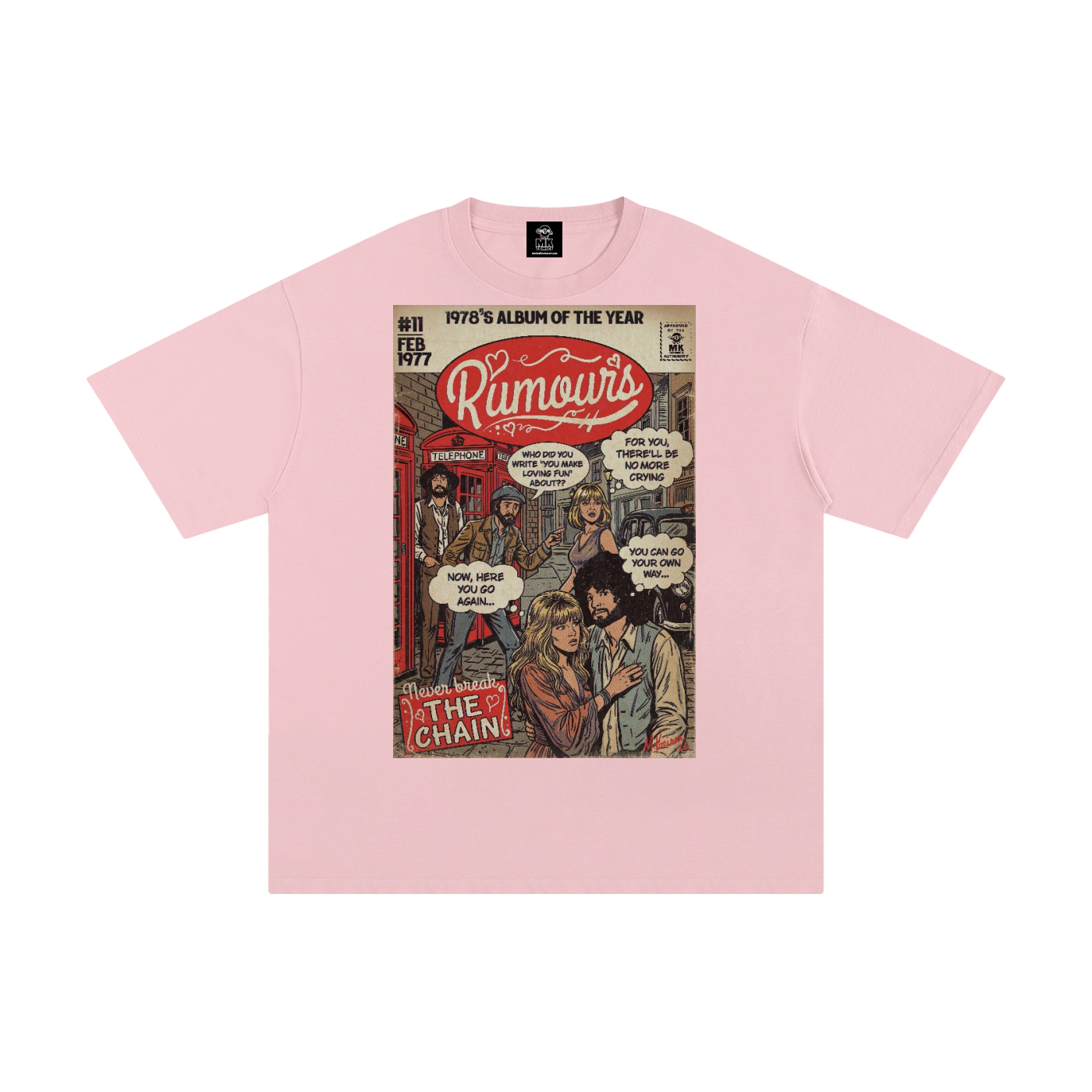 Rumours - Unisex Pure Cotton T-Shirt