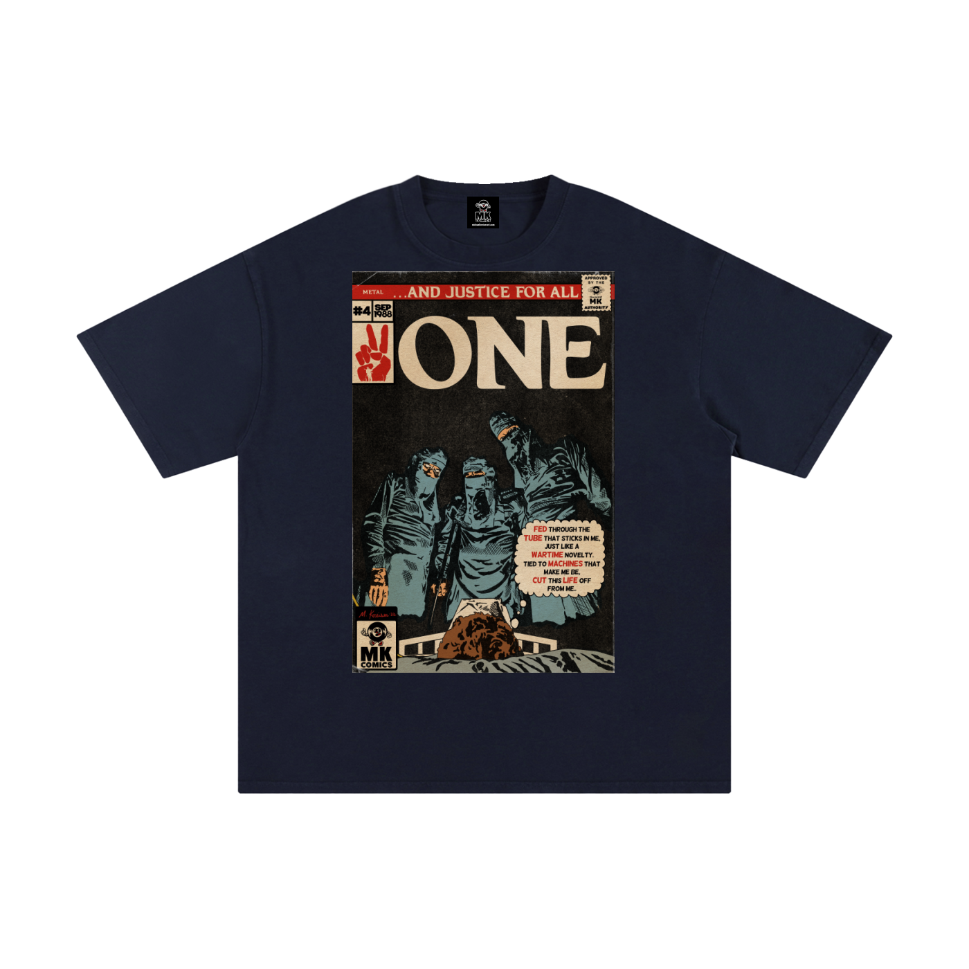 One - MK Classics - Unisex Pure Cotton T-Shirt