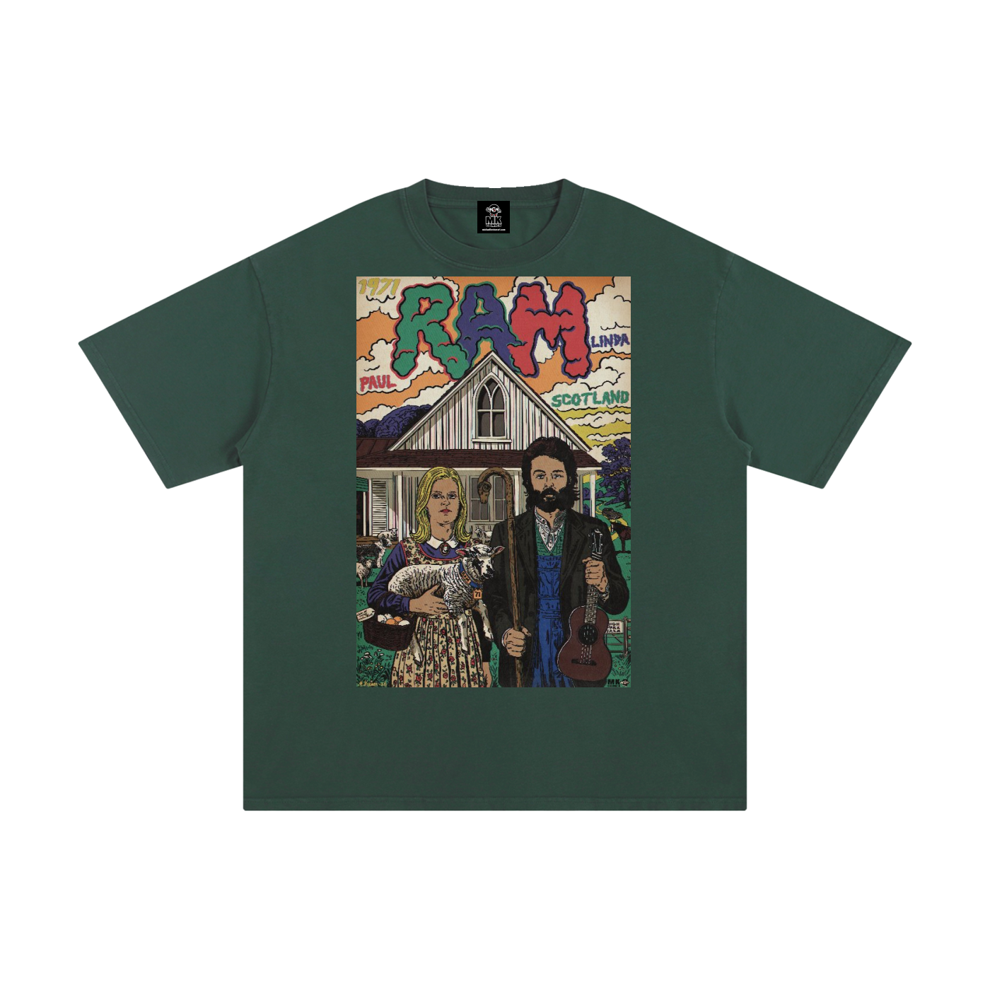 Ram - Unisex Pure Cotton T-Shirt
