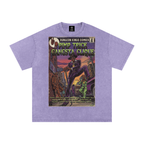 Pimp Trick Gangsta Clique - Snow Washed Oversized Cotton T-Shirt