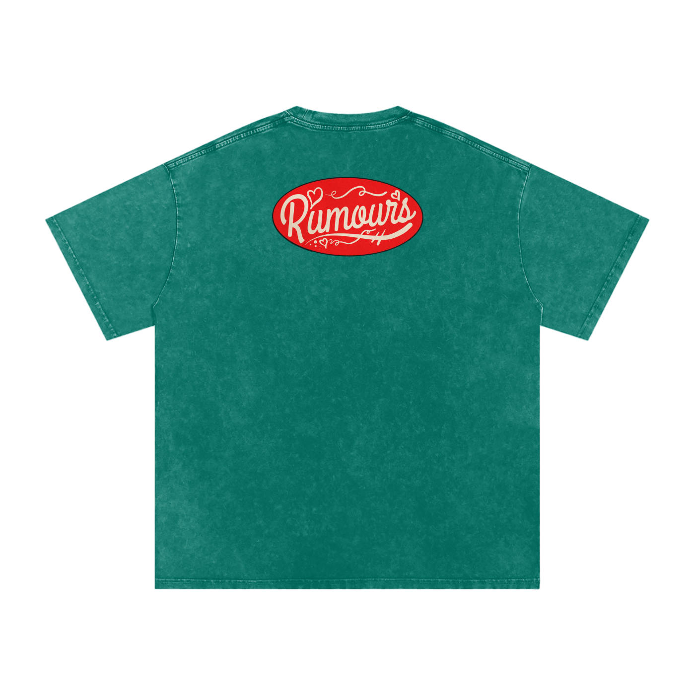 Rumours - Snow Washed Oversized Cotton T-Shirt