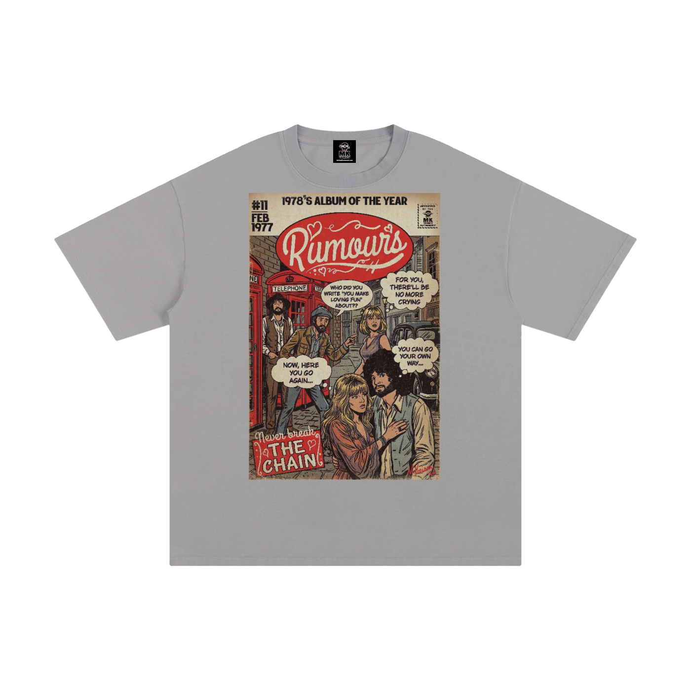 Rumours - Unisex Pure Cotton T-Shirt