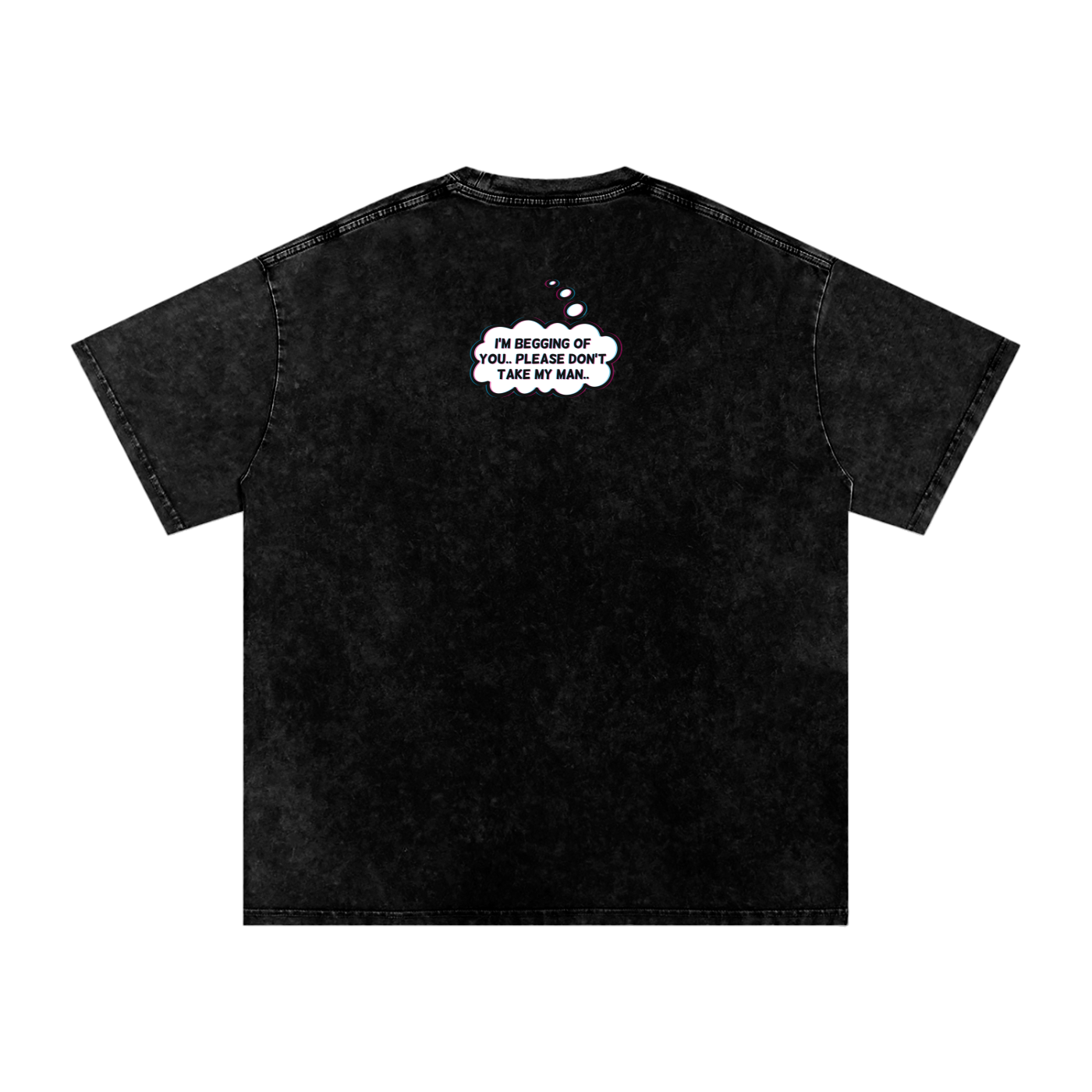 Jolene - Snow Washed Oversized Cotton T-Shirt