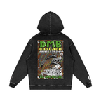 The Crappening -  Snow Washed Loose Cotton Hoodie