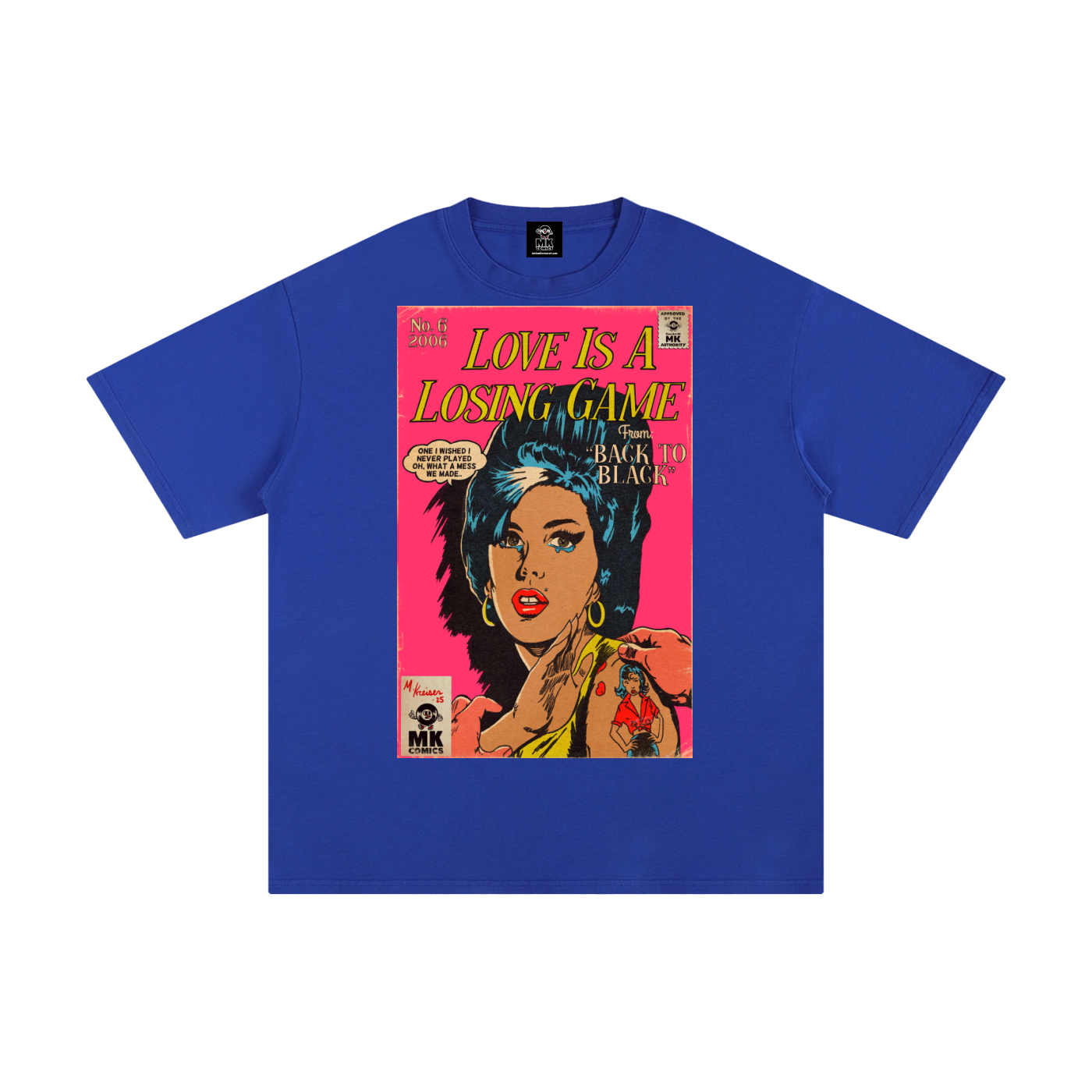 Love is a Losing Game - MK Classics - Unisex Pure Cotton T-Shirt