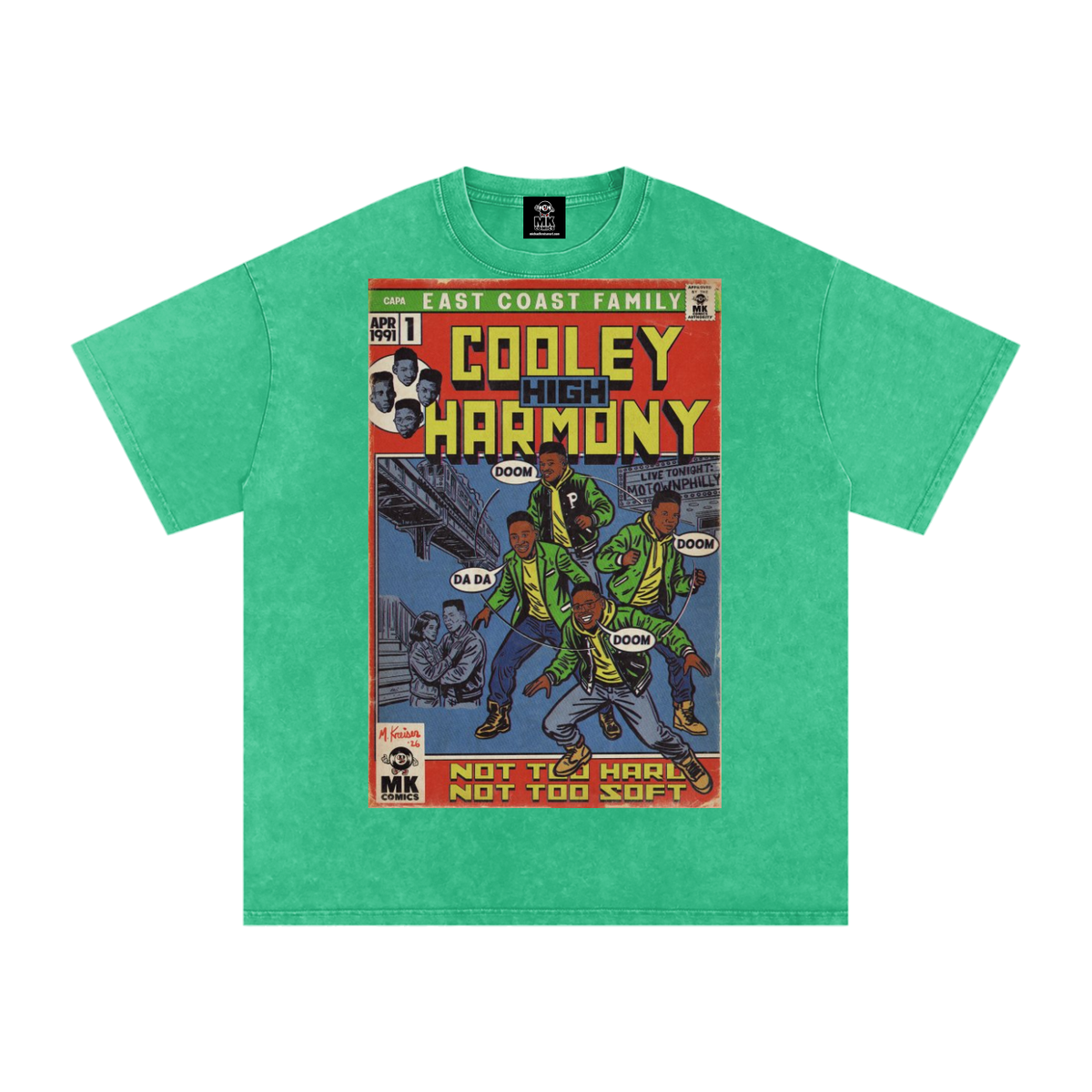 Cooleyhighharmony - Snow Washed Oversized Cotton T-Shirt