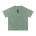 Rhythm Nation - Snow Washed Oversized Cotton T-Shirt