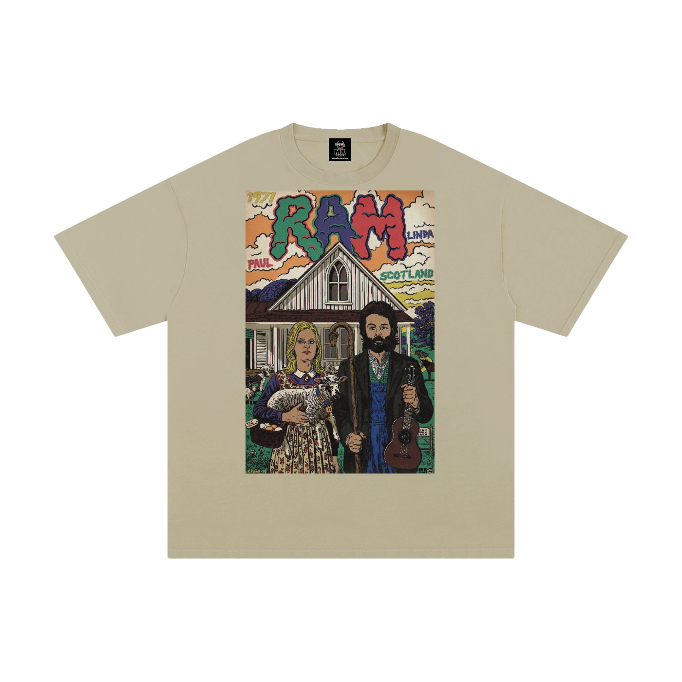 Ram - Unisex Pure Cotton T-Shirt