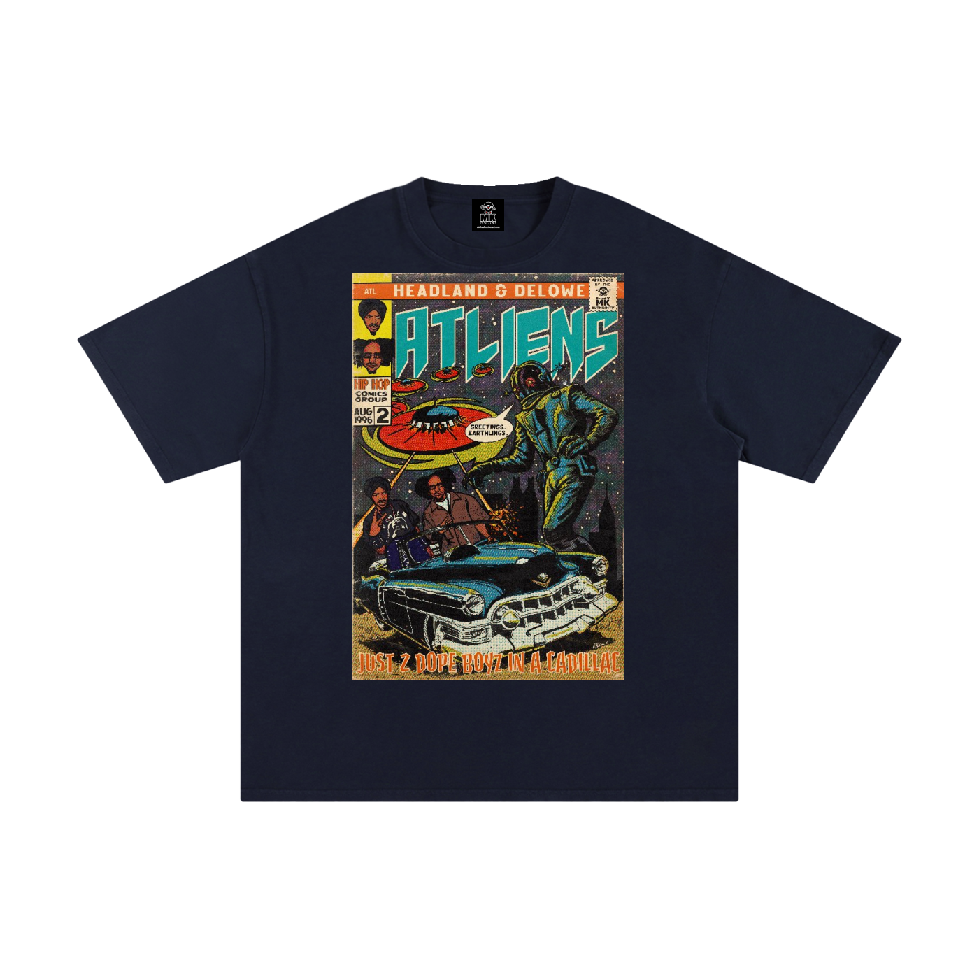 ATLiens - MK Classics - Unisex Pure Cotton T-Shirt
