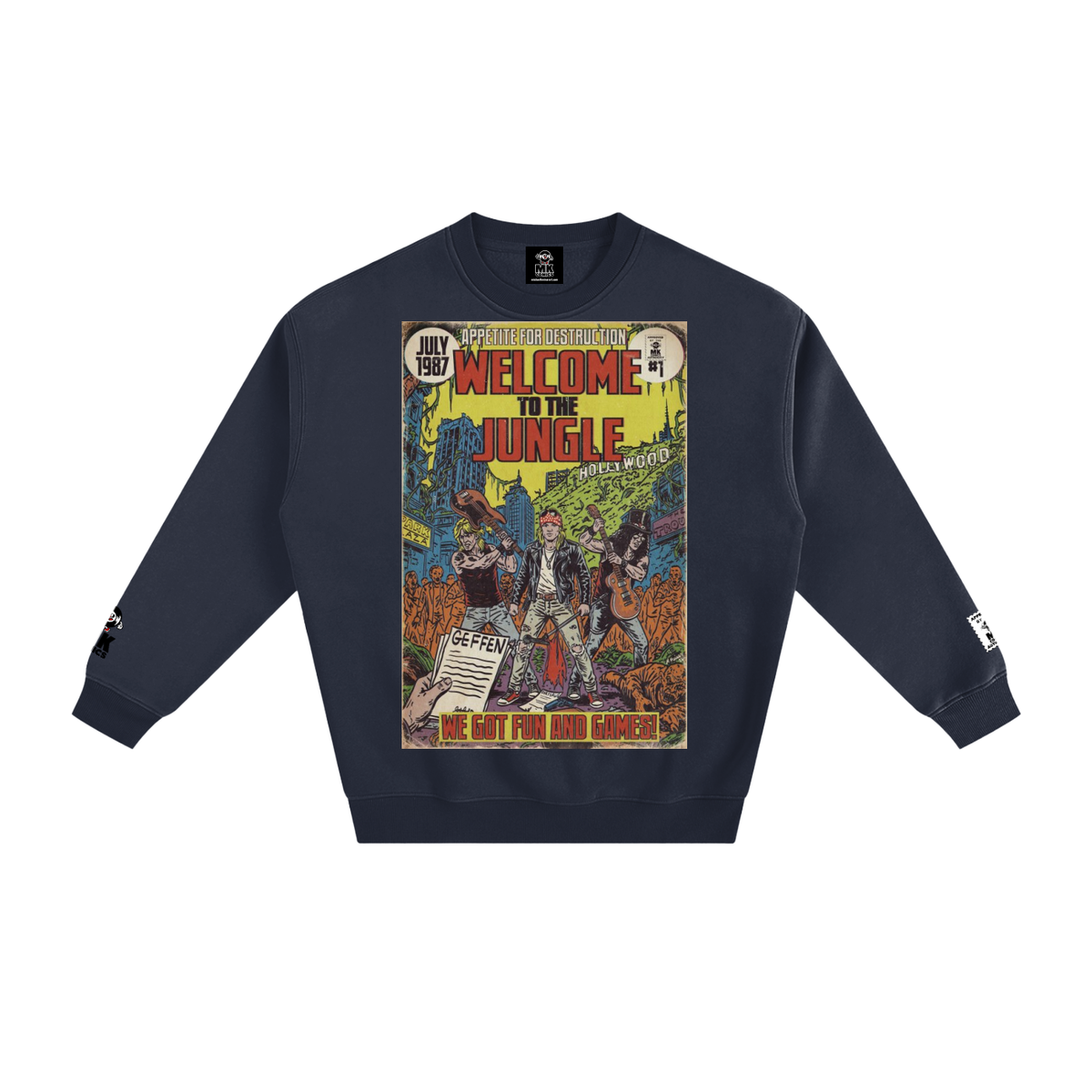 Welcome to the Jungle - Fleeced Sweatshirt
