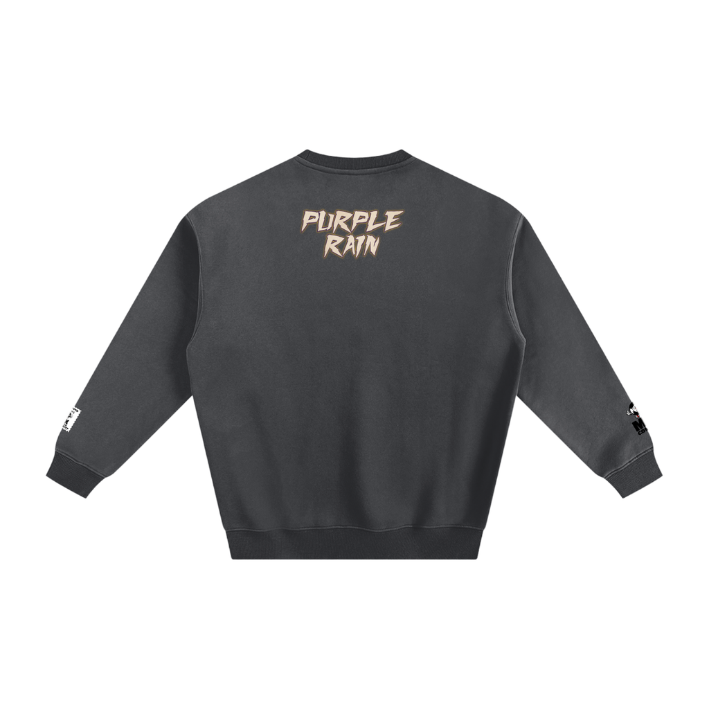 Purple Rain - Fleeced Sweatshirt