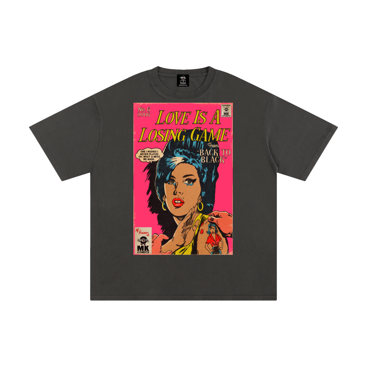 Love is a Losing Game - MK Classics - Unisex Pure Cotton T-Shirt