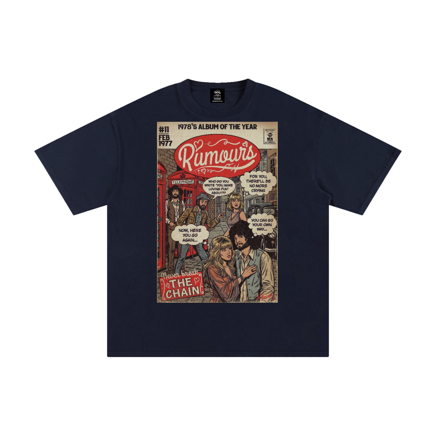 Rumours - Unisex Pure Cotton T-Shirt