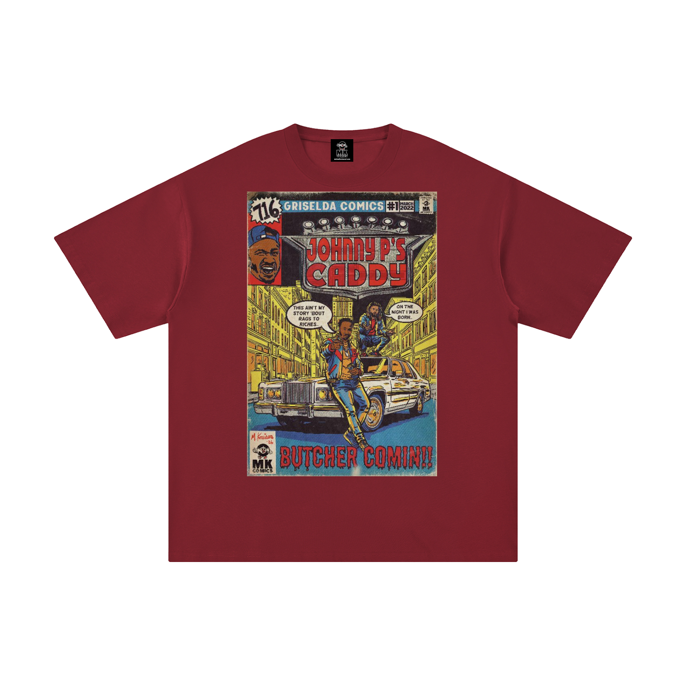 Johnny P's Caddy - Unisex Pure Cotton T-Shirt