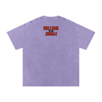 Welcome to the Jungle - Snow Washed Oversized Cotton T-Shirt