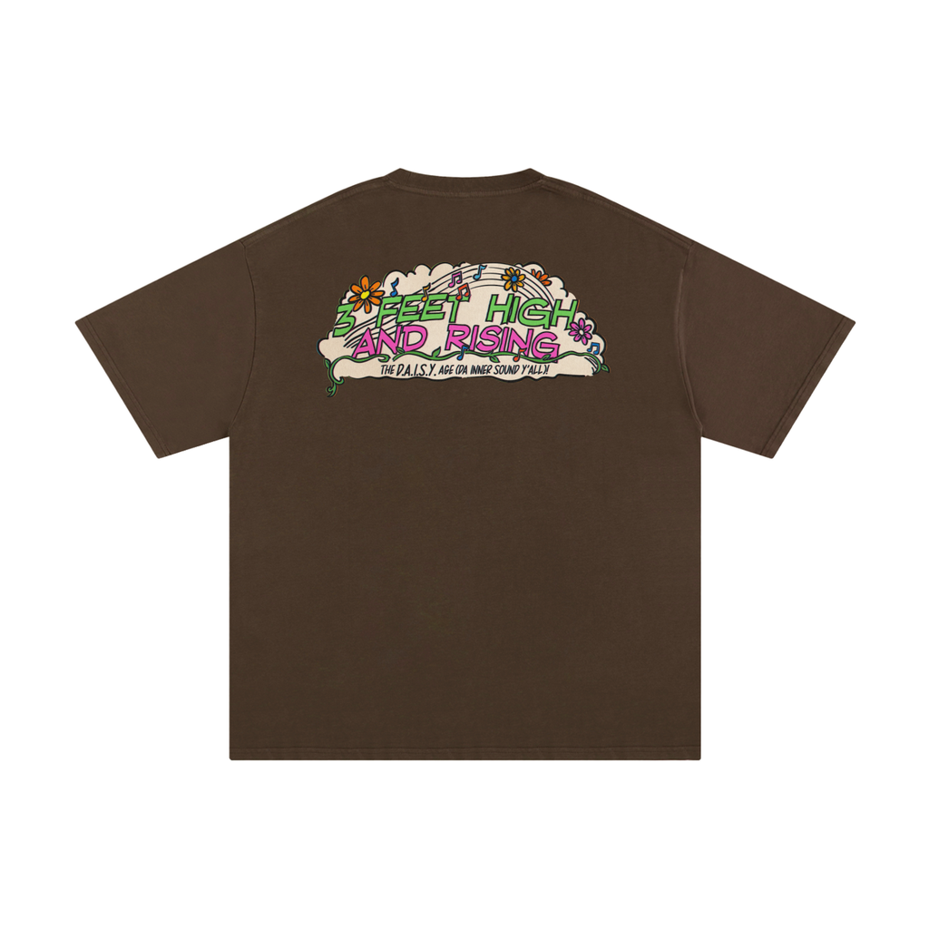 3 Feet High & Rising - Unisex Pure Cotton T-Shirt