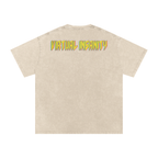 Virtual Insanity - Snow Washed Oversized Cotton T-Shirt
