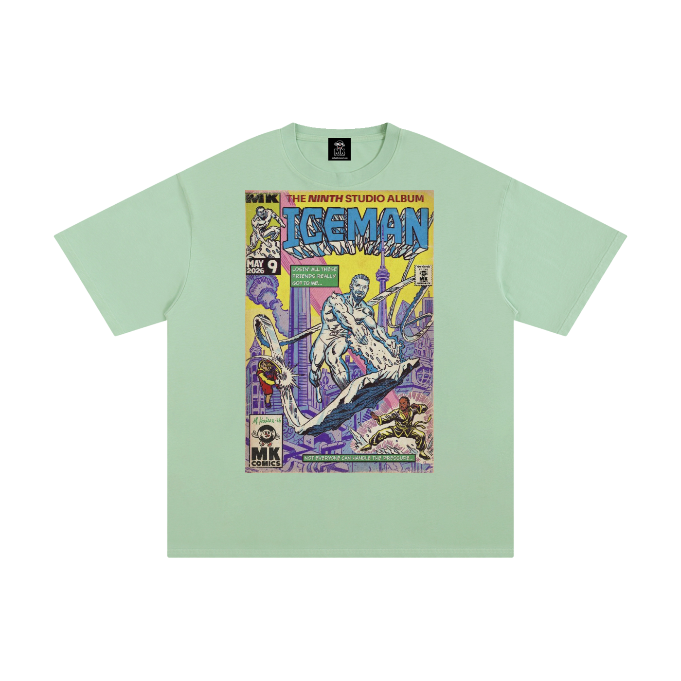 Iceman - Unisex Pure Cotton T-Shirt