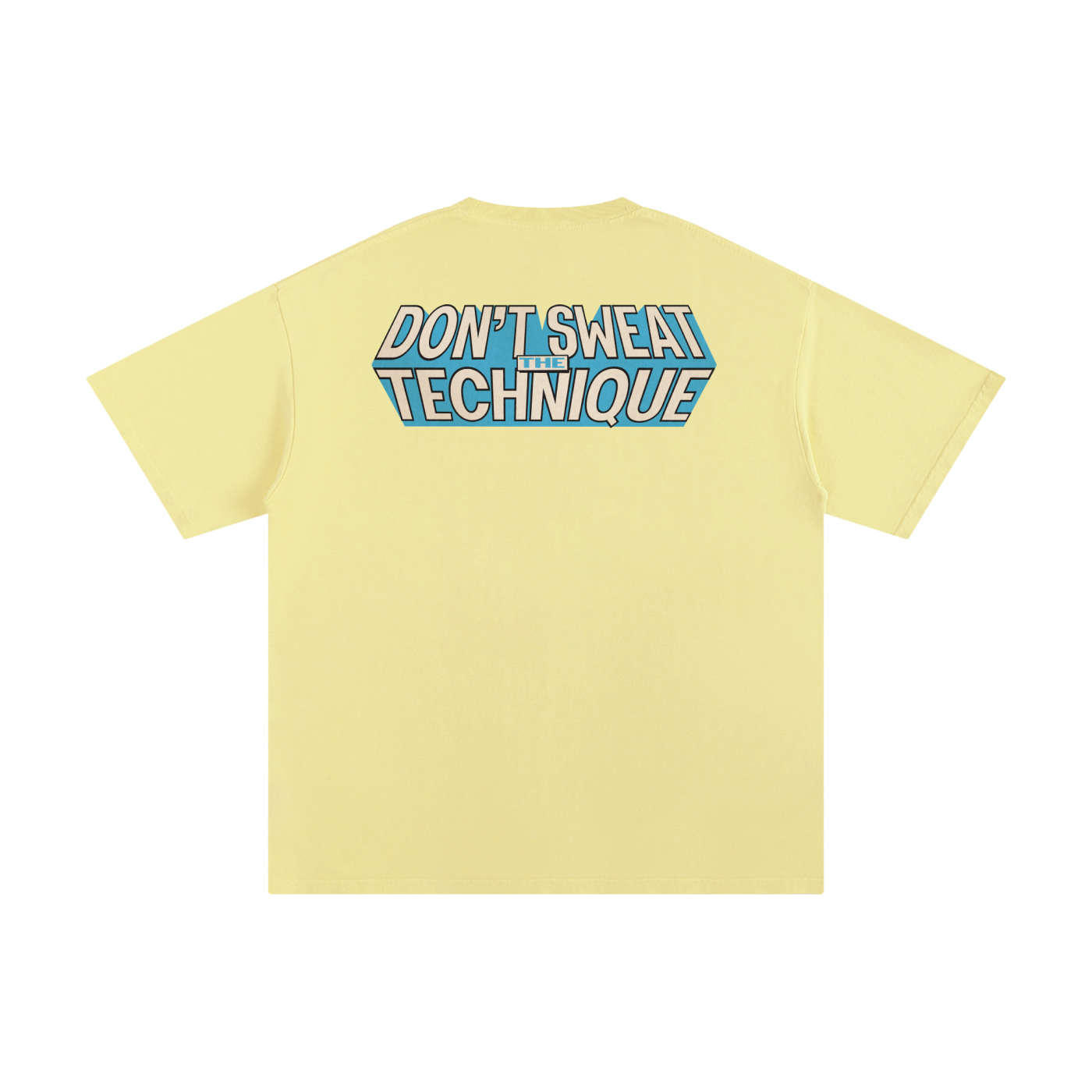 Don't Sweat the Technique - Unisex Pure Cotton T-Shirt