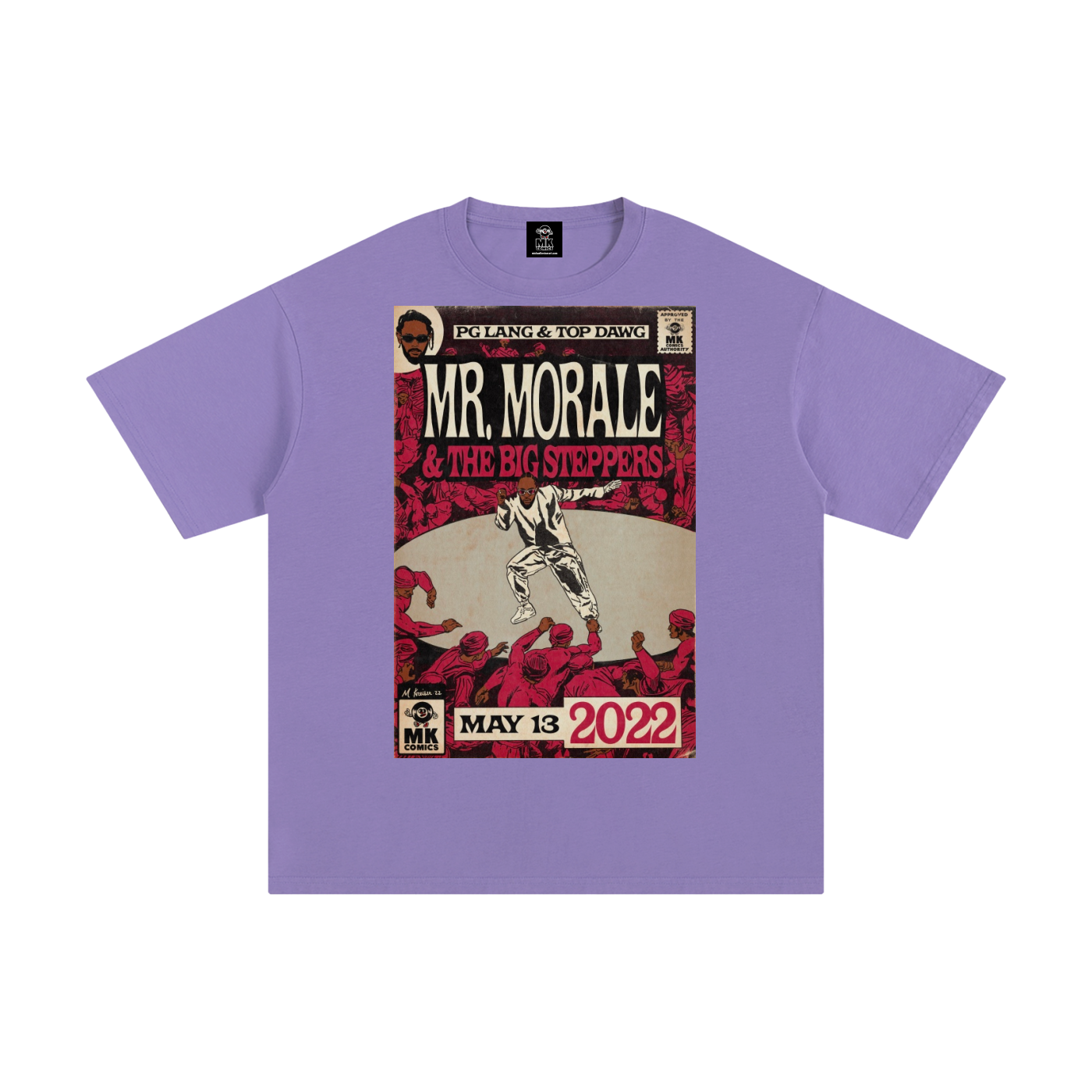 Mr. Morale & the Big Steppers - Unisex Pure Cotton T-Shirt