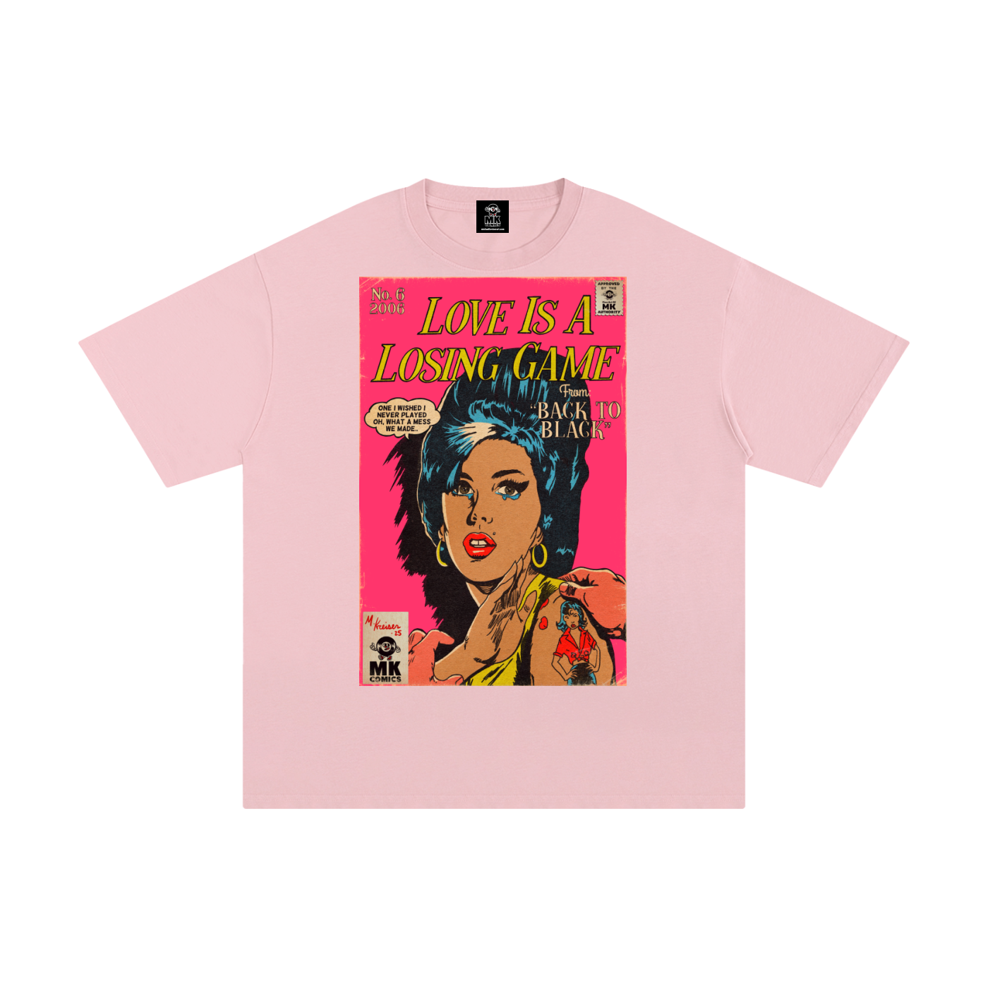 Love is a Losing Game - MK Classics - Unisex Pure Cotton T-Shirt