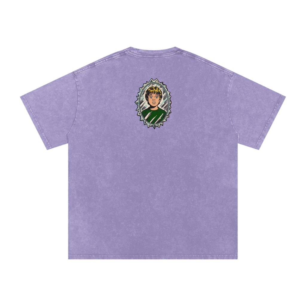 Tommy - Snow Washed Oversized Cotton T-Shirt