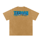 Iceman - Snow Washed Oversized Cotton T-Shirt