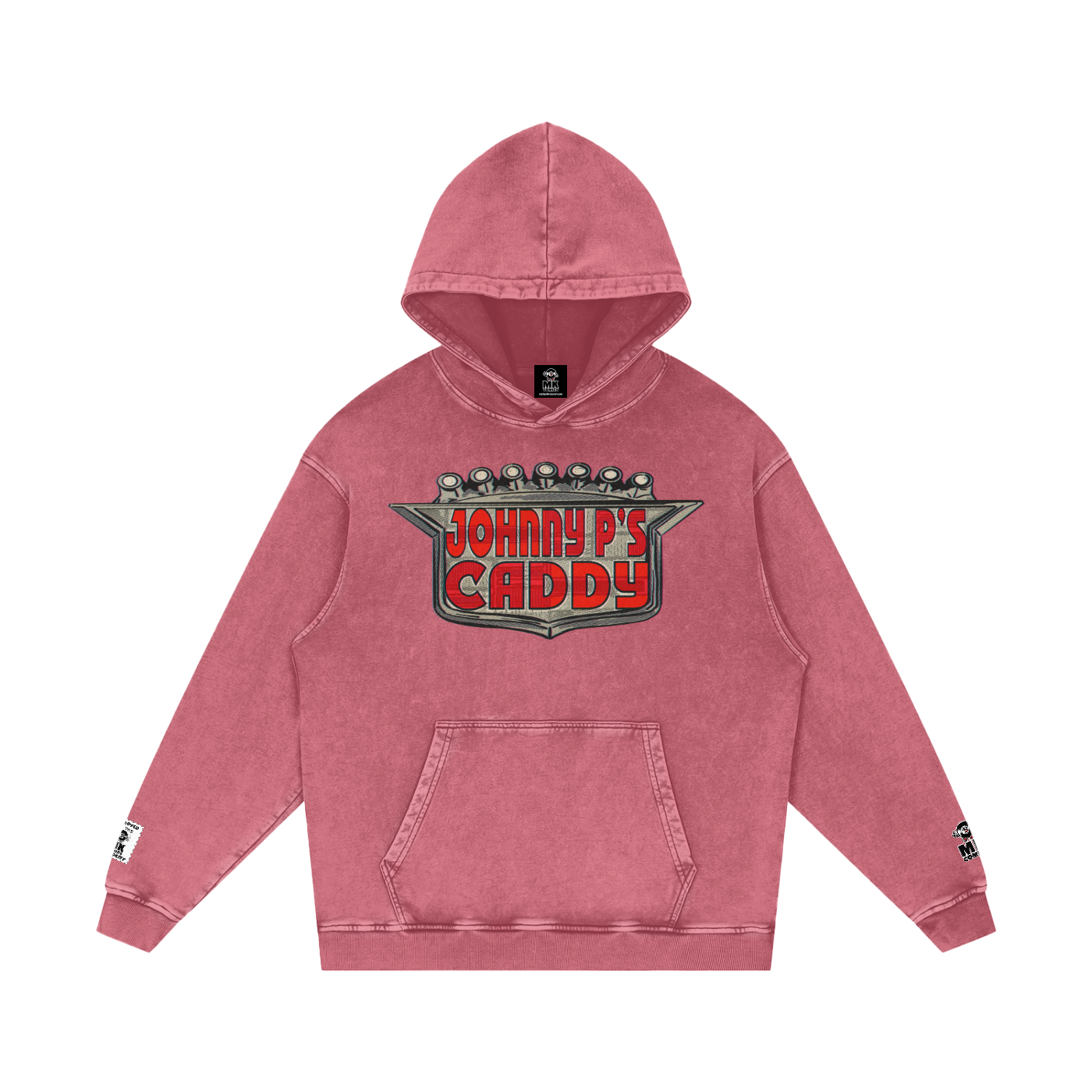Johnny P's Caddy - Snow Washed Loose Cotton Hoodie