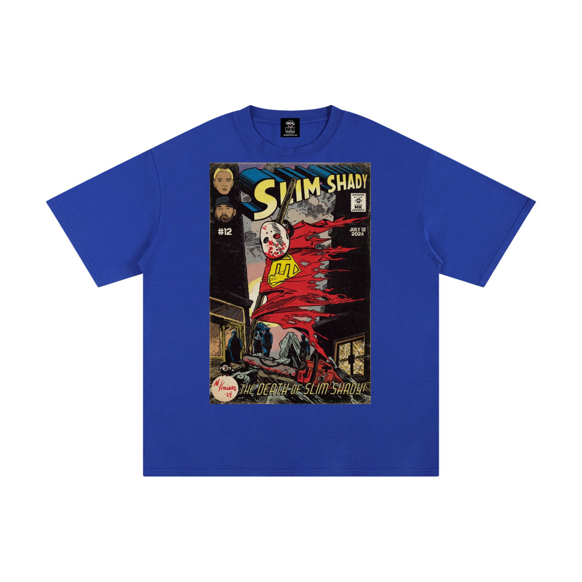 Death of Slim Shady - Unisex Pure Cotton T-Shirt