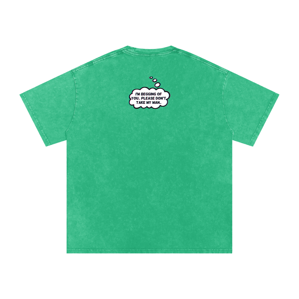 Jolene - Snow Washed Oversized Cotton T-Shirt