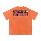 Either/Or - Snow Washed Oversized Cotton T-Shirt
