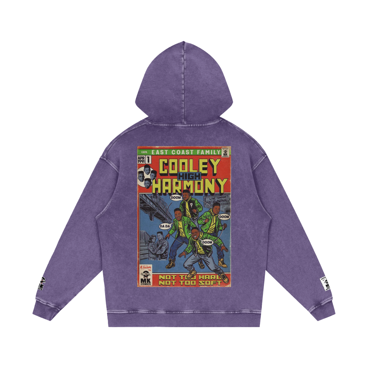 Cooleyhighharmony - Snow Washed Loose Cotton Hoodie